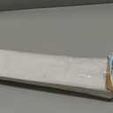 Refrze Room Divider Tension Curtain Rod, Tension Shower Curtain Rods, Premium Tension Windows Curtain Rods, No Drilling, Adjustable Bathroom Stall Tension Pole-White 43-83Inch