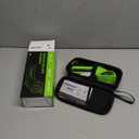 4V 2000mAh Cordless Cardboard Cutter, Electric Box Cutter for Cardboard with 2 Titanium Blades,LED & Safety Lock,Max Cutting1/4",Rotary Cutter for Fabric,Gifts for Men&Women - Neon Green