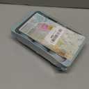 WIBIMEN Large Ice Cube Molds, Big Round Whiskey Ice Cube Trays for Freezer, Easy to Fill & Release, Whiskey Bourbon Cocktail(1.9In*6 Balls- Blue/2 Pack)