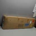 HOMEKAYT Industrial Pipe Clothes Rack,Wall Mounted Clothing Rack with Shelves, Heavy Duty Multi-Purpose Storage Clothes Hanging Shelf - 70.8''L Black