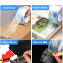 JARLINK Clearer Packing Tape 12 Rolls, Heavy Duty Packaging Tape for Shipping Packaging Moving Sealing, 2.7mil Thick, 1.88 inches Wide, 60 Yards Per Roll, 720 Total Yards