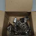 HBL' 165 & 135 Soft Close Cabinet Hinges for Lazy Susan Bifold Doors, Concealed European Hinges, Full Overlay, Adjustable Hinge, 2 x 165 + 2 x 135 Hinges for Pie Cut Corner Cabinets