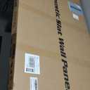 Art3d 2 Wood Slat Acoustic Panels for Wall and Ceiling - 3D Fluted Sound Absorbing Panel with Wood Finish - Walnut