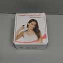 Lymphatic Drainage Massager & Anti Cellulite Massage Tool, for Legs, Arms & Belly, Body,Helps Reduce Stretch Marks & Cellulite,with Microcurrent, Light Heat & Vibration (White)