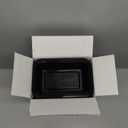 50 Pack (100-Piece) 24 oz Meal Prep Containers Reusable with Lids, Sturdy Leakproof & Food Safe, Microwave, Freezer, Dishwasher Safe Prep Containers, To Go Take Out Plastic Food Storage