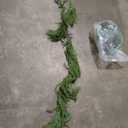 Pine Garland Realistic Christmas DeluXe Norfolk Pine Garlands Artificial Greenery FauX Norfolk Garland Garlan Pine, 2 Pcs, 60''