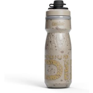 CamelBak Podium Dirt Series Chill Insulated Mountain Bike Squeeze Water Bottle Stone, 21oz