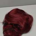 Colorful Queen 99j Burgundy Wig Glueless Long Wavy Red Wigs for Women 26 Inch Curly Wig Put on and Go Wine Red Colored Wigs for Cosplay Daily Use