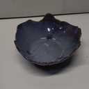 Fruit Bowl, Porcelain Oval Bowl for Kitchen Counter Large Decorative Bowl for Home Decor Centerpiece Bowl for Fruit, Vegetable, Breads, Nuts, Blue