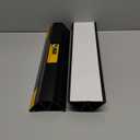 MaxxHaul 51034 16 in. Heavy Duty Car Parking Stoppers 2 Pack Easy Install 16" x 1.8" x 3.8" for Garage and Outdoor Car SUV Truck Eco Friendly Material Reflective Strips