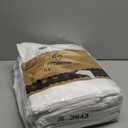 BRILLMAX 8 Pack White Round Tablecloths 90 Inch for 60 Tables - 150 GSM Polyester Fabric, 15" Standard Drop, Water, Stain & Wrinkle Resistant Cloth Cover for Wedding Reception Banquet Dining