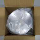 10 Pack Sterile Thick Plastic Petri Dishes with Lid, 90mm Dia x 15mm Deep Clear 3 Vents Petri Dish for Lab Science Experiment