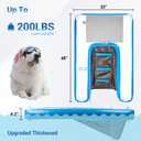 Toriexon Inflatable Dog Boat Ramp 60"x40", Upgraded Pool Ramp for Dogs