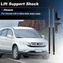 Hood Struts Lift Supports for Honda CR-V RD4-RD9 2002-2006 Front Hood Lift Support Struts Bonnet Shocks Damper Spring Rod Heavy Duty Hydraulic Prop Rod Gas Spring