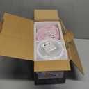 16oz Glass Meal Prep Containers, Airtight 2 Cup Glass Storage Containers with Lids, Heat-Resistant BPA-Free Borosilicate Glass Soup Container for Leftover, Microwave, Dishwasher&Freezer Safe (4 Packs) (Multicolor+Clear)