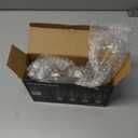 Dusk to Dawn Light Bulbs, 6W Equivalent 60W, Soft White 2700K, E26 Base, Light Sensing, ST58 Vintage Style, 600LM, Outdoor Edison Bulbs, Automatic Light Bulbs for Porch Patio Garage, 4 Pack