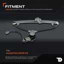 Dorman 748-129 Front Driver Side Power Window Regulator and Motor Assembly Compatible with Select Honda Models