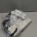 Toy Rope Storage Basket - 15 x 11 x 9 Toy Bin - Embroidered Storage Bins - Black and White Basket - Tote Bin for Nursery, Playroom, Living Room, Classroom