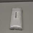 LANE LINEN 100% Cotton Pillowcases, King Size, 450 Thread Count Sateen, Soft & Breathable, Ticking Stripe - Cobalt Blue