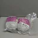 Baby Blanket Yarn for Crocheting - 2 Pack of 200g/7oz Chunky Chenille Yarn for Knitting Blankets Amigurumi - #6 Super Bulky - 348 Yards Soft Thick Plush Yarns (2, White)