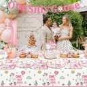 One Silly Goose Birthday Decor Girl Plates Set, Silly Goose First Birthday Decorations for Girl Balloons Banner Plates Napkins Cups Forks Tablecloth 25 Guests