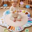 Baby Play Gyms mats (ONLY Play mat, Beige)