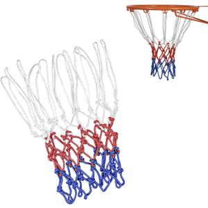 Basketball Net Replacement, Basketball Hoop Net, Basketball Net Outdoor Heavy Duty, Basketball Replacement Nets for Indoor Outdoor, All Weather Anti Whip, 12 Loops Standard Size