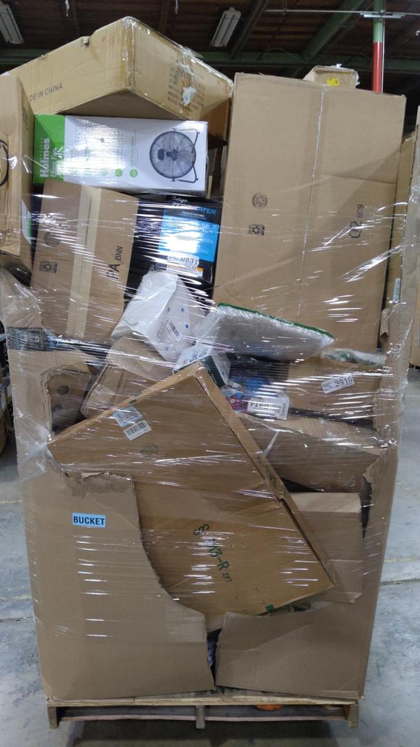 Pallet Of Salvaged Items