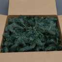 9FT Pre-Lit Artificial Christmas Garland with Dual Color LED Lights and Timer by Remote Control and Batteries Operated, Holiday Decorations, for Indoor Door Home Stairs Fireplaces Wall