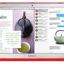 UESWILL Smooth Matte Hard Shell Case Cover Compatible with 2010-2017 Release MacBook Air 13 inch (Model A1466 / A1369) + Microfibre Cleaning Cloth, Red