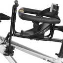 Kids Bicycle Front Seat with Pedals and Support for Children 1-3 Years Old, Child Bike Front Saddle Stable Portable for Mountain Bike Road Bike,Max Bearing Weight: 77lbs/35kg (Regular type)