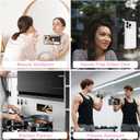 3 x 1 Pack Purple Double Sided Silicone Suction Cup Phone Case Mount, Strong Grip Holder for Selfies and Videos, Compatible with iPhone and Android