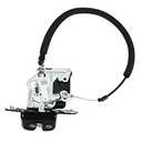 X AUTOHAUX Trunk Latch Lock Actuator for Jeep Grand Cherokee for Dodge Durango with Cable Rod Remote Trunk Tailgate Door Latch Lock Actuator Motor Rear Trunk Lid Lock Latch Actuator 4589131AA