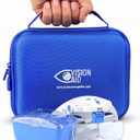 Vision Aid Expert Edition Magnifying Glasses with USB Rechargeable LED Light and Storage Case Hands Free Head Magnifier for Hobby Painting Close Work