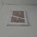 43x33 Frame White Solid Wood Picture Frame Includes UV Acrylic Shatter Guard Front, Acid Free Foam Backing Board, Hanging Hardware Wood Square Frame Wall Frames for Family Photos - no Mat