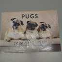 Pug Calendar 2026 Wall Monthly Pugs Gifts For Pug Lovers Women Men Mom Dad | American Made In The USA