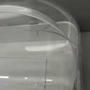 Yieach Makeup Skincare Organizer for Face Care Beauty Product,and Countertop Makeup Organizer with Cover,Make up Brush Holder,Large Capacity Cosmetic Storage Box & Caddy for Bathroom,Dresser,White