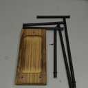 SRIWATANA Jewelry Organizer Stand, Extra Tall Necklace Holder Jewelry Holder, Gift Idea (Carbonized Black & Black)