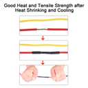 XHF UL Listed 1/4 Inch 82Ft 3:1 Waterproof Heat Shrink Tubing Marine Grade Wire Cable Adhesive Lined Tube Insulation Seal Against Moisture Corrosion and Air Leakage Black