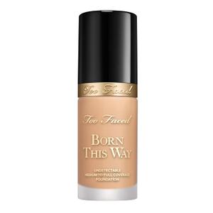 Too Faced Born This Way Natural Finish Longwear Liquid Foundation | Medium-To-Full Coverage | Hydrating + Oil Free (12 Light Beige (Light with Neutral Undertones))