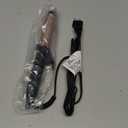 FARERY Mini Curling Iron 1 Inch, 100-240V Dual Voltage for Travel, Ceramic Curling Iron Travel Size with Keratin & Argan Oil Infused, Mini Hair Curler with Storage Bag, Rose-Gold