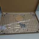 Serene Valley Sink Bottom Grid 20" X 13", Rear Drain with Corner Radius 2", Sink Protector SVM2013R