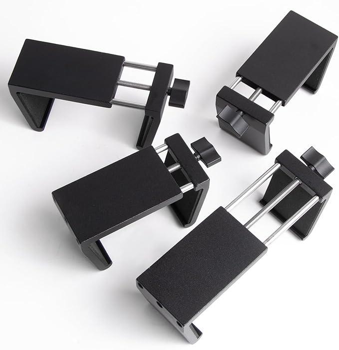 Universal Heavy-Duty Outdoor Furniture Clips For Wicker Patio Furniture,Blasoul Anti-Separation Locking System for Sectional Couch,Secures up to 3.7" Square & Round Tubes(4pcs)