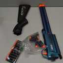 Toy Gun Double Barrel Shotgun Toy,with 20 Soft Bullet Darts, Toy Foam Blaster Foam Dart Blaster with Scope for Kids, Youth, Teen, BoysHoliday for 812 Year (Blue)