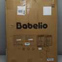 BABELIO Safety Gate Door Fits for Stairs, Narrow and Wide Doorways with Auto Close, Easy Install, No Drilling, Pressure Mounted for Baby, Child, Pets, Dog/Puppy, 26''-40'', White, 30"Tall 26"-40" Wide