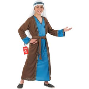 fun shack St Joseph Costume for Kids, Boys Shepherd Costume, Christmas Costumes for Kids, Boys Nativity Costumes (Medium)