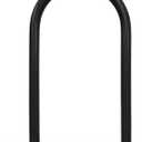Master Lock Black Bike Lock with Key, Standard Size U-Lock for Bicycles and Other Outdoor Equipment, Anti-Theft Lock for Bikes, 8320D (7-1/4 inch U-Lock)
