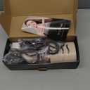 Blow Dryer Brush, Hair Dryer Brush in One, 600W Oval Hot Air Volumizer & Straightener, Anti-Frizz Blowout Styling Brush, Dual Voltage 110240V Travel (2 Inch) Pink