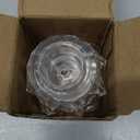 Shower Handle Replacement Assembly for RP41661,Shower Knob Replacement Compatible with Delta and Peerless Single Handle Tub Faucets,Universal Shower Handle Replacement,Clear Acrylic