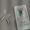 Athena Club Womens Razor Kit, 5-Blade Cartridge Razor for Sensitive Skin, Serum-Infused Blades with Shea Butter and Hyaluronic Acid, Includes Handle, 6 Refills and Magnetic Shower Hook - Mint